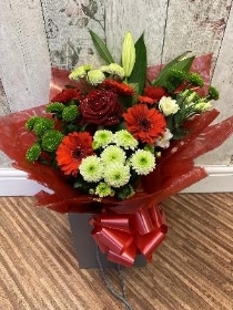 Florist Choice Festive Handtied